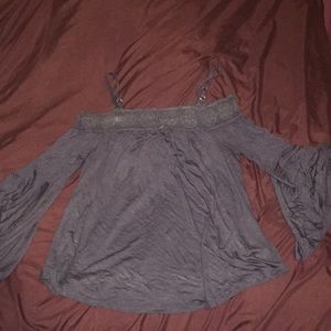 Long Sleeve off the shoulder